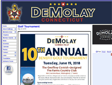 Tablet Screenshot of ctdemolay.net